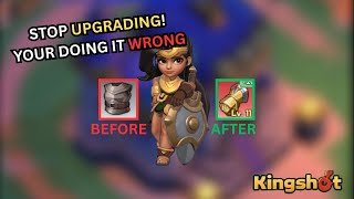 You’re Upgrading Hero Gear WRONG in kingshot - Here's why!