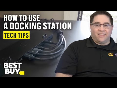 What is a laptop docking station?