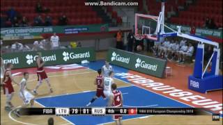 Arnas Velička AMAZING Game Winning Shot