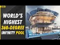 World’s highest 360-degree infinity swimming pool in Dubai | Aura Skypool |  Palm Jumeirah Island