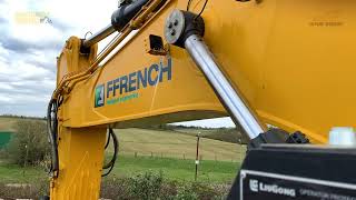 Jeff Schofield from UK Plant Operators talks about the LiuGong 995F and interviews Justin Ffrench