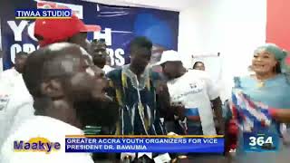 Greater Accra NPP Youth Organisers declare support for Dr. Bawumia ahead of nomination filing