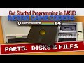 C64 DOS, Disks and File Access on the Commodore 64 - C64 basic programming part 5