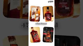royal stag and royal Challenger, McDonald's an old monk rum whisky bottles