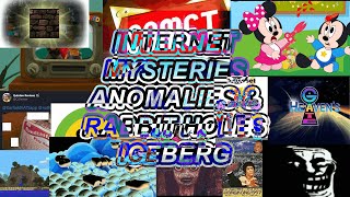 The Internet Mysteries, Anomalies, and Rabbit Holes Iceberg