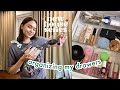 ❅ VLOGMAS DAY 11 & 12: Organizing My Makeup Drawers & Cooking Breakfast 🍳  | ThatsBella