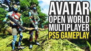Avatar Frontiers of Pandora Co Op Gameplay On PS5 - Open World Exploration (Avatar Co Op Gameplay)