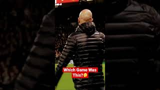 Ten Hag Celebrates| Can You Guess Which Game? 🤔#shorts #manunited