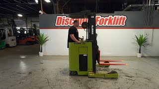 CLARK NP300-30B 3,000lb Electric #96FA - Reach Truck For Sale