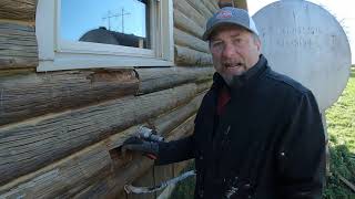 Log Home Restoration, Log Rot Repair & Replacing