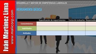 ¿Qué son las competencias laborales?