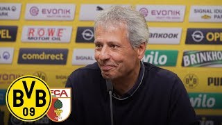 "Wir wollen jedes Spiel gewinnen!" | Pressekonferenz mit Lucien Favre | BVB - FC Augsburg