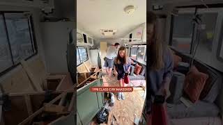 1998 Class C RV Reno | Makeover #short #shorts #rvreno #rvrenovation