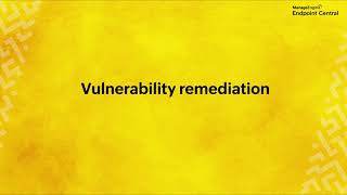 Vulnerability Remediation | Vulnerability Management Walkthrough | ManageEngine Endpoint Central