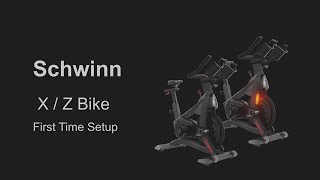 Schwinn X and Z Group Cycle Bike Setup | Fitness Direct