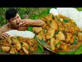 Pork Belly Holy Basil Recipe | Cooking Pork Belly Curry Holy Basil Eating So Yummy.