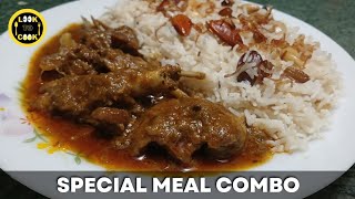 Special Shahi Combo Meal Recipe | Fragrant Shahi Pulao | Flavorful Mutton Curry