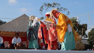 第22回深山流岩戸神楽交流大会　伊与床五柱神社神楽社『八雲払』