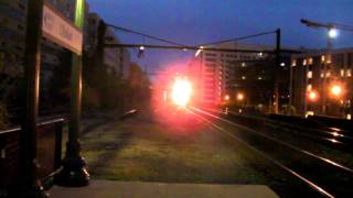 VRE VO8 SB at L'Efant Station on Black Friday part 1 of 2