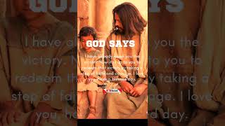 God says : given you victory #shorts #god #jesus #religion