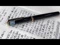 【文具王の作業動画】今日の筆記具　オート「セルサス」2021年01月08日 ohto celsus ballpointpen ボールペン