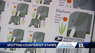 How to spot counterfeit postage stamps