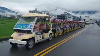 東池拉拉車 歡迎金門妹旅遊- 新北市金山媽祖會蒞臨  111 3 24