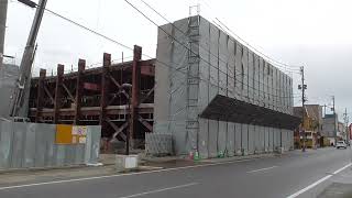 中三 五所川原店 駐車場　解体工事【青森県・五所川原市】　2022.10.06