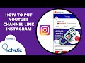 How to put Youtube Channel Link on Instagram 🔗 #Shorts