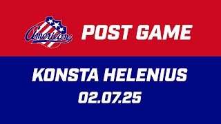 Konsta Helenius Post Game | 02.07.25