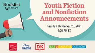 Youth Fiction and Nonfiction Announcements