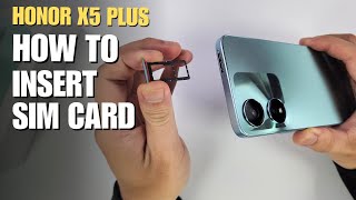 How to Install a SIM Card to Honor X5 Plus