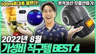 [추천] 7만원 이하! 삶의 질을 올리는 가성비 직구템 BEST4 |마사지기|UV살균기|포토프린터