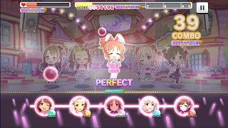 『恋愛サーキュレーション』2DMV MASTER譜面 放置Sクリア (「化物語」なでこスネイクOP) #デレステ #NoxPlayer