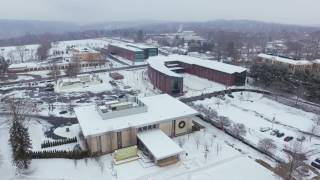 Snow at Sacred Heart University