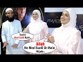 Pregnant Sana Khan Arrive With Husband Mufti Anas Sayed For Faridoon Shahryar Podcast Interview