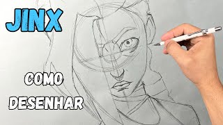 COMO DESENHAR JINX