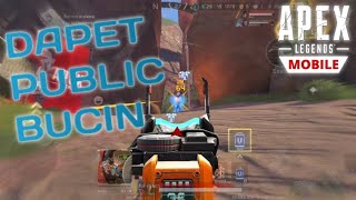 ketemu public bucin 😍 | APEX LEGEND MOBILE