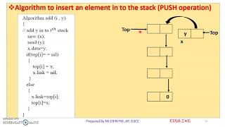 DS - MODULE 3 - TOPIC 10 - STACK USING LINKED LIST