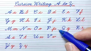 Cursive writing a to z | Cursive writing abcd | Cursive handwriting practice | Cursive letter abcd