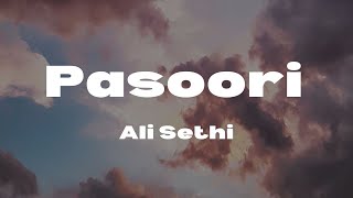 Pasoori - Ali Sethi, Shae Gill Lyrics (Official)