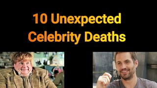 10 Unexpected Celebrity Deaths That Left a Huge Void | exclusive top 10