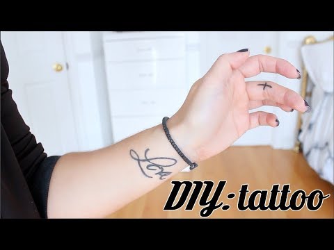 DIY: Temporary Tattoo (WATERPROOF) DIY: Temporary Tattoo (WATERPROOF)