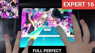 [Tokyo 7th シスターズ/ナナシス]　WONDEЯ GIRL - [Expert 16]「手元動画/Full Perfect」