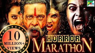 Horror Movies Marathon | South Hindi Dubbed Movies 2020 | Pottu Ek Tantra, Maya Mall Bhoot Ka Khel