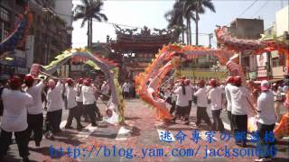 2011.07.03桃園聖義堂建堂28周年祈福繞境-廣敬堂雙龍