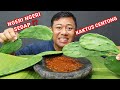 MUKBANG RUJAK KAKTUS CENTONG + SAMBEL RUJAK