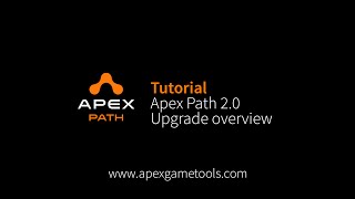 Unity Tutorial Apex Path - upgrading to 2 0