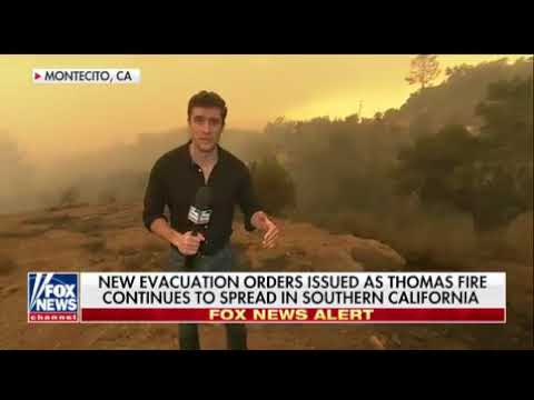 Thomas Wildfire Grows To Third Largest In California History Youtube