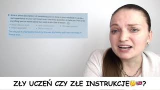 ZŁY UCZEŃ CZY ZŁE INSTRUKCJE🤔🇬🇧? #ZapytajKate